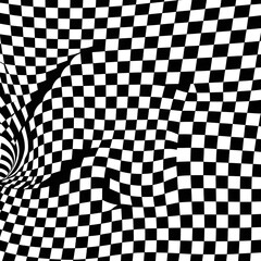 dynamic racing background vector featuring a checkered flag pattern