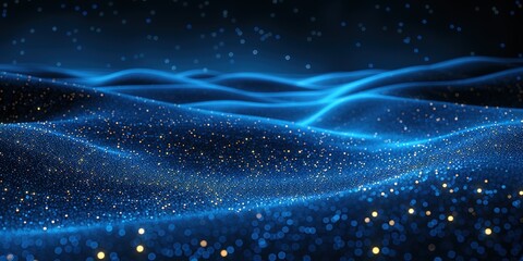 blue space background