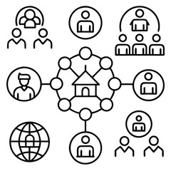 social network icons