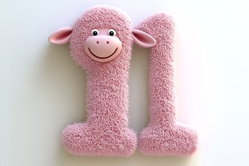 Fluffy Sheep Number Eleven.