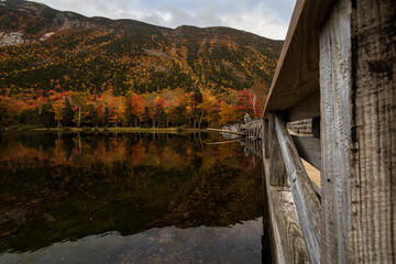Saco River in Willey House Area, White Mountains, New Hampshire