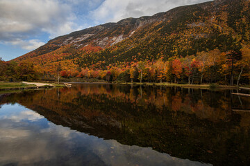 Saco River in Willey House Area, White Mountains, New Hampshire