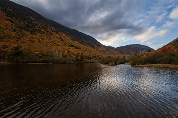 Saco River in Willey House Area, White Mountains, New Hampshire