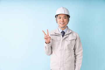 ビジネスマン　作業服