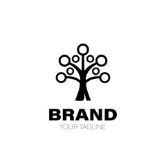 Family Reunion Logo. Family Reunion Logo Design. Family Reunion Logo Brand. Family Reunion Logo Vector Design Isolated on White Background