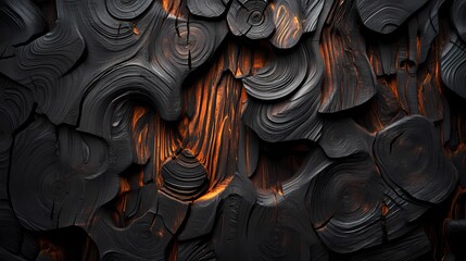 The Flow of Wood: Abstract Wooden Texture Art