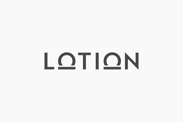 lotion logotype design vector inspiration. creative skincare, lotion, cream, liquid and sunscreen symbol logo vector design template with modern, simple and elegant styles