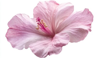 Naklejka premium Pink Flower Petals Close-Up