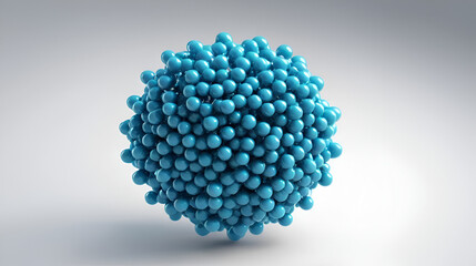 3d molecule sphere