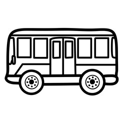 bus vector illustration