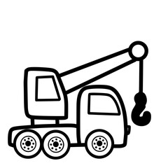 Forklift outline
