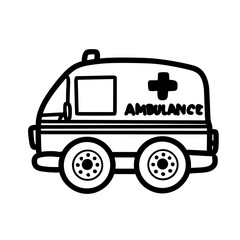 vector cartoon truck