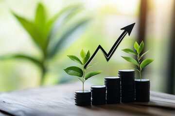 Revenue growth trajectory reflecting increasing client metrics, symbolizing robust business performance