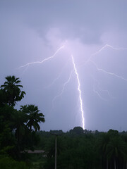 Thunderstorm with rain