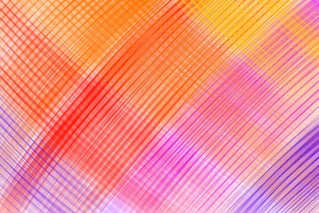 Fondo de colores vivos de líneas entrelazadas. © NURIA