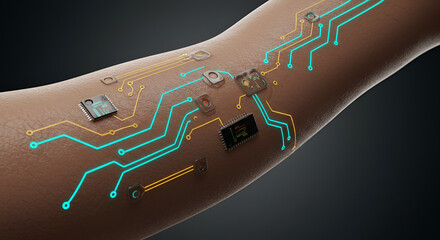 Futuristic Health Monitoring Tattoos with Nano-Electronics 4