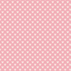 Love fabric paper and background with heart patterns for valentine's day, textured backdrop for christmas 