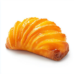 Tompoes traditional Dutch pastry in vibrant orange showcasing classic dessert artistry with a modern twist
