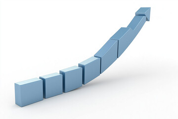 A market growth graph demonstrating increasing demand in emerging markets, underlining robust consumer trends.