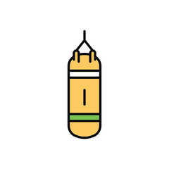 Punching Ball Vector icon