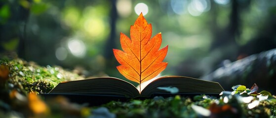 Professional Book and Leaf Photography for Creative Projects