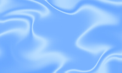 Obraz premium Blue Fluid Liquify Shiny Illustration Texture Background