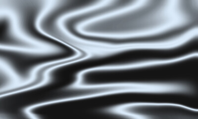 Dark Shiny Fluid Liquify Illustration