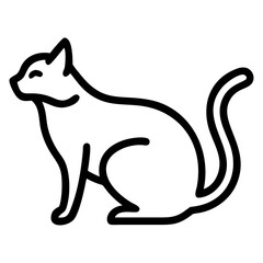 black cat with a cat