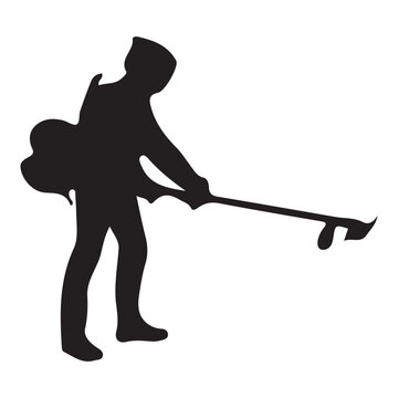 recommend clip art: farmer silhouette