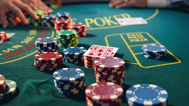 Playing poker Casino Games Videos 4K