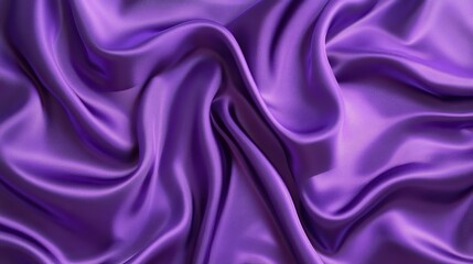 Obraz premium Luxurious Purple and Pink Satin Fabric with Shiny Silk Texture, Elegant Textile Background for Fashion and Interior Design