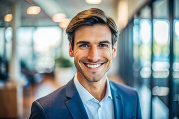 Fototapeta premium Approved Loan Application, Happy Businessperson Celebrating Financial Success