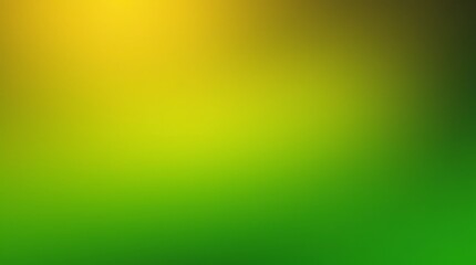 Yellow to dark green blurred gradient background
