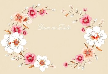 Elegant floral frames, editable stroke, luxury line art, wedding invitation, save the date, botanical, vector illustration, herbs, editable, decorative