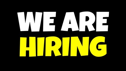 Join us now, join our team, register now, recruitment text illustration Background