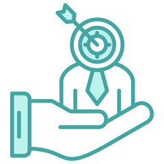 Obraz premium Target Icon