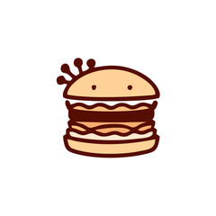 Food courts icons . Outline  food courts vector icons for web design isolated on white background