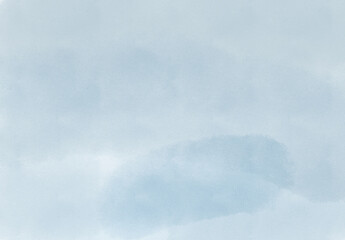 ブルーグレーの空のような背景、壁紙、水彩画