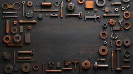 Obraz premium CNC systems crafting specialized tools for heavy industrial applications