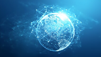 Exploring global connectivity the impact of digital networks in a virtual aerial environment