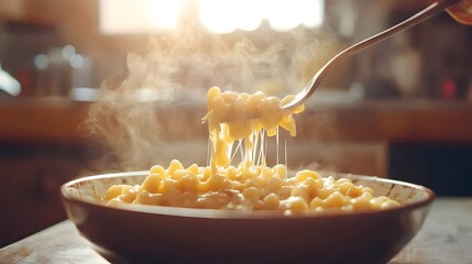 Warm, Creamy Mac and Cheese, Homemade Comfort Food