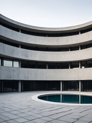 round concrete structure