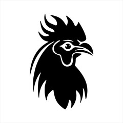 hen icon with hen logo