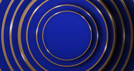 Golden rings luxury elegant cosmetic product advertisement motion graphic bg. Luxury circles gold rings metallic shining metallic. Deluxe beauty striped minimal 3d bg. Fashion show sales glimmer.