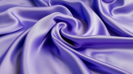 Fototapeta premium Swirling Lavender Satin Smooth textile for background, apparel design, fashion