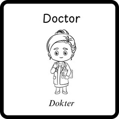 Profession Flashcard - Doctor (4)