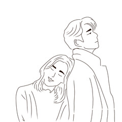 Cute korean couple drama romace