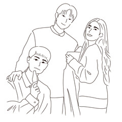 Cute korean couple drama romace