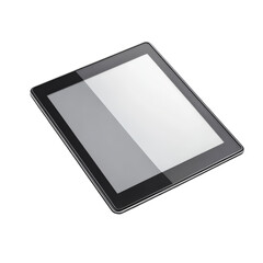 A sleek tablet PC placed on a clean transparent background showcasing modern technology design, Tablet pc computer on transparent background