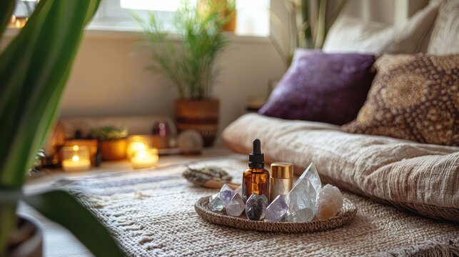 Stress-Free Zone with Aromatic Oils